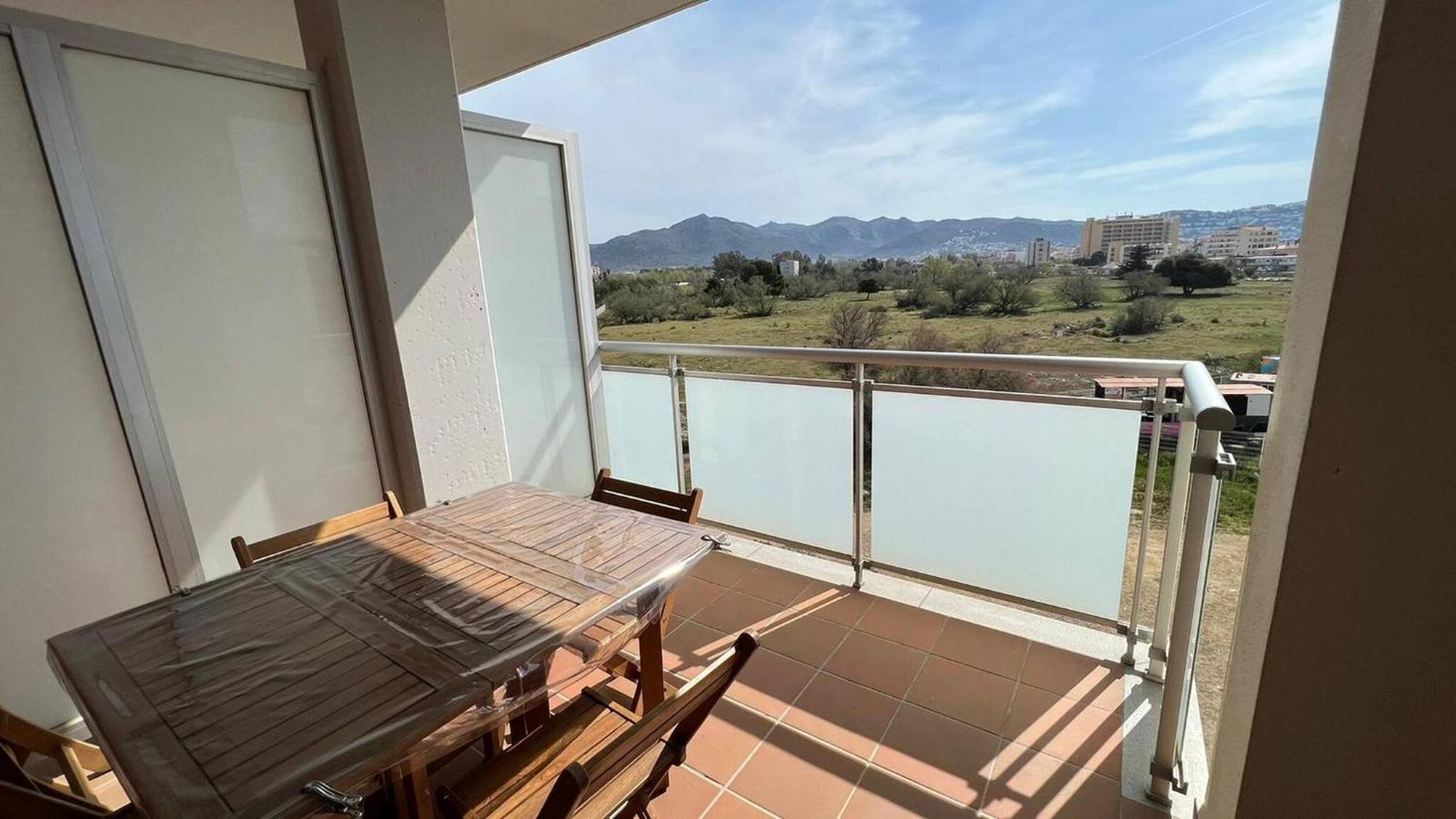 Apartamento Acogedor Con Piscina En Santa Margarita Roses Buitenkant foto