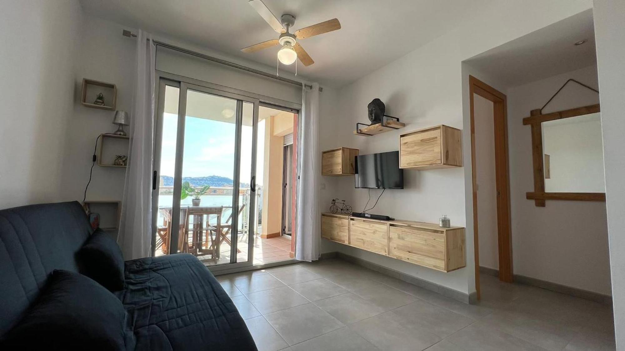 Apartamento Acogedor Con Piscina En Santa Margarita Roses Buitenkant foto